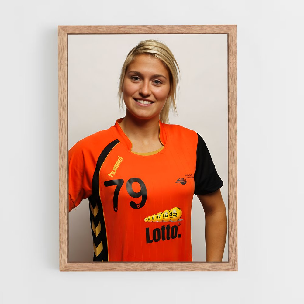 Poster Esbjerg en Couleurs – affiche Handball (vue 4)